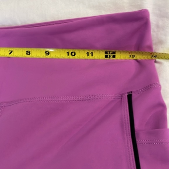 ZYIA |Active |Bright Lilac|Piping |Pocket Light n Tight|Crop |Legging |Size 8-10 - Picture 14 of 16